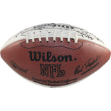 Bowlen Sharpe Shanahan +39 Signed Denver Broncos 99 Team Football Beckett 55431