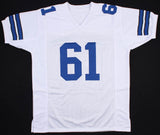 Nate Newton Signed Dallas Cowboys White Jersey (PSA COA) 3xSuper Bowl Champion