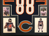 FRAMED CHICAGO BEARS RILEY RIDLEY AUTOGRAPHED SIGNED JERSEY JSA COA