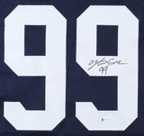 Yetur Gross-Matos Penn State Nittany Lions Signed Jersey (Beckett COA) Panthers