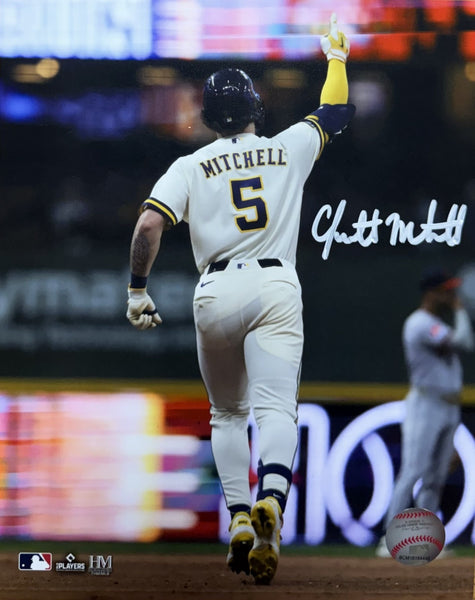 GARRETT MITCHELL Signed 8x10 Photo #16 - Milwaukee Brewers MLB - AUTO