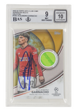 Alejandro Garnacho Signed 2023-24 Topps UCC Superstar Relics /50 - BGS 9
