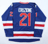 Mike Eruzione Signed Team USA Captain's Jersey Inscibd "80 Gold"/ Miracle on Ice