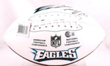 D'Andre Swift Autographed Philadelphia Eagles Logo Football-Beckett W Hologram