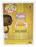 Magic Johnson Signed LA Lakers Funko Pop! #78 w/Soft Protector Beckett 40863