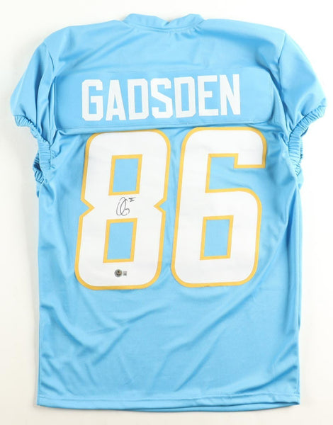 Oronde Gadsden Signed Los Angeles Chargers Jersey (Beckett) 2025 5th Round Pick