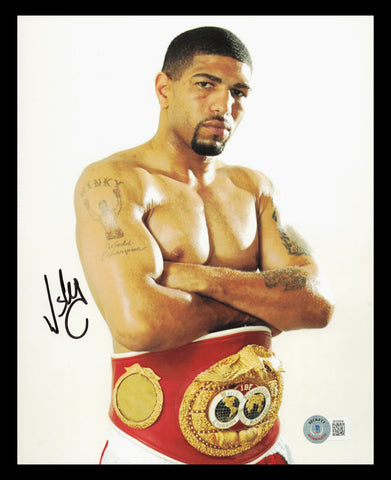 Winky Wright Autographed Signed 8x10 Photo Beckett BAS QR #BH29204