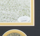 Hines Ward Signed Framed Pittsburg Steelers 16x20 Vs Eagles Photo JSA ITP