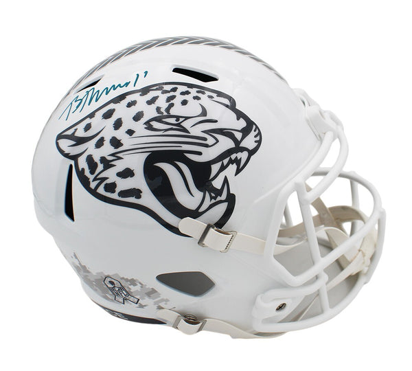 Brian Thomas Jr Signed Jacksonville Jaguars Speed Full Size STS 3 NFL Helmet