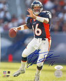 Jake Plummer Autographed Denver Broncos 8x10 Photo Inscribed "16" JSA COA