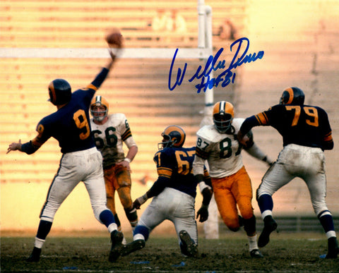 Packers HOF'er WILLIE DAVIS Signed 8x10 AUTO Photo #7 - SB I & II Champ