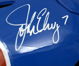 John Elway Signed Denver Broncos Full Size T/B Authentic SpeedFlex Helmet BAS