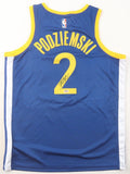 Brandin Podziemski Signed Golden State Warriors Nike Jersey /PSA/2023 1st Rnd Pk