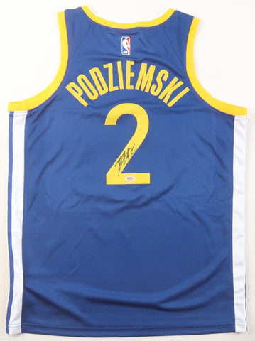 Brandin Podziemski Signed Golden State Warriors Nike Jersey /PSA/2023 1st Rnd Pk