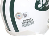 Joe Namath Signed New York Jets 65-77 VSR4 Mini Helmet HOF Beckett 39585