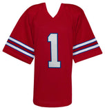 Curtis Samuel Signed Red Custom Football Jersey -(SCHWARTZ COA)