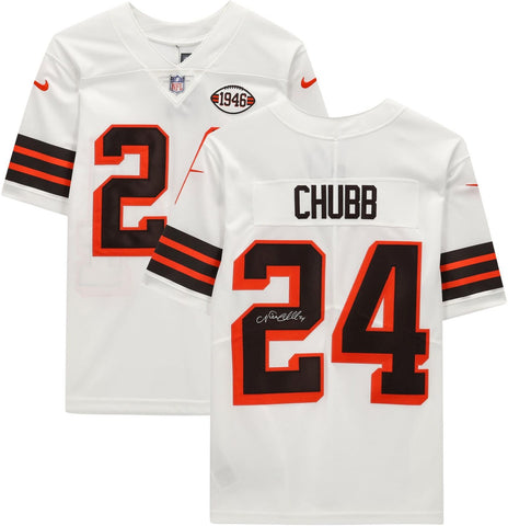 Nick Chubb Cleveland Browns SignedAlternate Limited Jersey