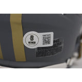 Joe Montana Signed San Francisco 49ers Slate Mini Helmet Beckett 45819