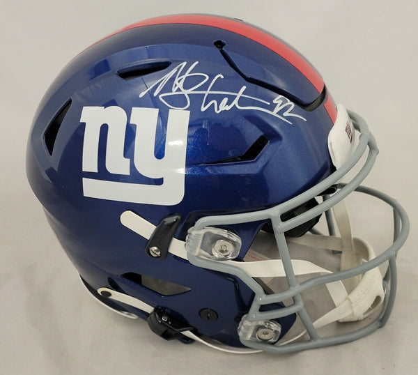 MICHAEL STRAHAN SIGNED NY GIANTS F/S SPEEDFLEX AUTHENTIC HELMET BECKET – Super Sports Center