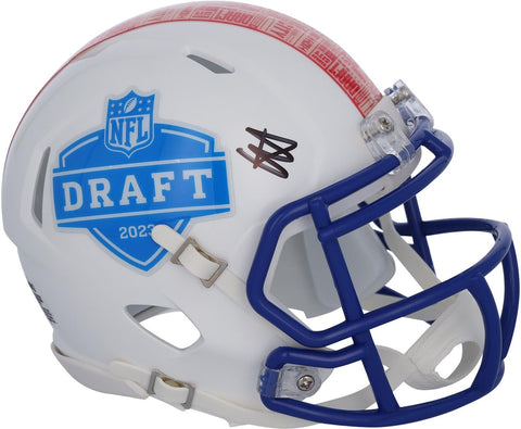 Will Anderson Houston Texans Signed Riddell Alternate 2023 NFL Draft Mini Helmet