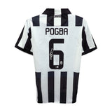 Paul Pogba Signed Juventus Home Soccer Jersey #6 with Beckett COA