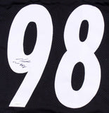 Vince Williams Signed Steelers Jersey (TSE COA) Former Florida State Standout LB