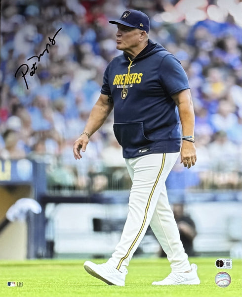 PAT MURPHY Signed 16X20 Photo #6 AUTO - Milwaukee Brewers - BAS