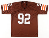 Michael Dean Perry Signed Cleveland Browns Jersey (Playball Ink) 6xPro Bowl D.E.