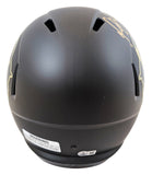 Colorado (2) Sapp & Faulk Signed Black Full Size Speed Rep Helmet W/ Case BAS W