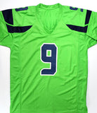 Kenneth Walker III Autographed Green Pro Style Jersey-Beckett W Hologram *Silver