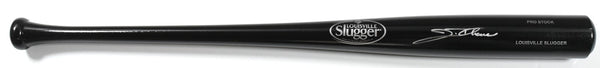 Jim Thome Signed Black Louisville Slugger Pro Baseball Bat - Beckett W Hologram