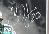 Brian Dawkins HOF Autographed 16x20 Photo Eagles Framed Beckett 182093