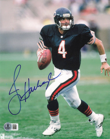 Jim Harbaugh Autographed Signed 8x10 Photo Chicago Bears Beckett BAS QR #BS12941