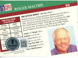 Roger Maltbie Autographed 1991 Pro Set #50 Trading Card Beckett 44877
