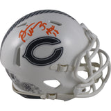Brian Urlacher Autographed Chicago Bears 24 STS Mini Helmet HOF Beckett 49260