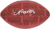 Nick Chubb Cleveland Browns Autographed Duke Showcase Football