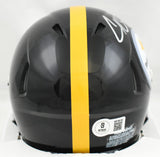 Cameron Heyward Autographed Pittsburgh Steelers Speed Mini Helmet Beckett W Holo