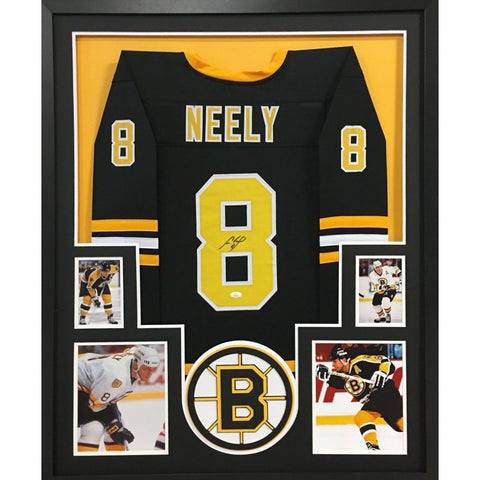 Cam Neely Autographed Signed Framed Boston Bruins BY4 Jersey JSA