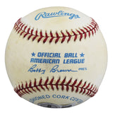 Blue Jays John Olerud Authentic Signed Bobby Brown OAL Baseball BAS #BU64191
