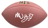Michael Mayer Autographed Wilson Super Grip Football- Beckett W Hologram *Silver