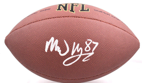 Michael Mayer Autographed Wilson Super Grip Football- Beckett W Hologram *Silver