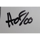 Howie Long Autographed Oakland Raiders Logo Football HOF Beckett Witness 49678