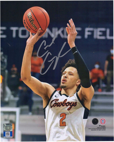 Cade Cunningham Oklahoma State Cowboys Signed 8" x 10" Shooting Photo