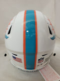 DEVON ACHANE SIGNED MIAMI DOLPHINS SPEEDFLEX AUTHENTIC HELMET BECKETT QR