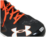Hunter Strickland Signed San Francisco Giants Under Armour Cleat BAS 33668