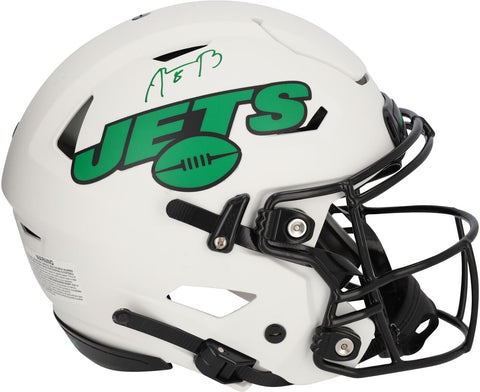 Autographed Aaron Rodgers Jets Helmet Fanatics Authentic COA Item#12808974