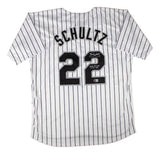 Noah Schultz Chicago Signed White Baseball Jersey MLB Debut 4-14-26 BAS