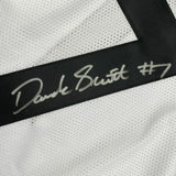 Autographed/Signed D'ANDRE SWIFT Georgia White College Football Jersey JSA COA