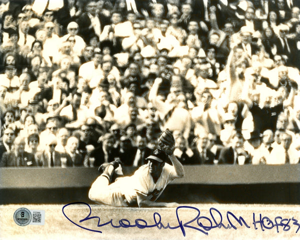 Brooks Robinson Autographed/Signed Baltimore Orioles 8x10 Photo Beckett 57706