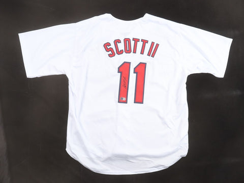 Victor Scott II Signed St. Louis Cardinals White Jersey (Beckett) 2025 Rookie CF